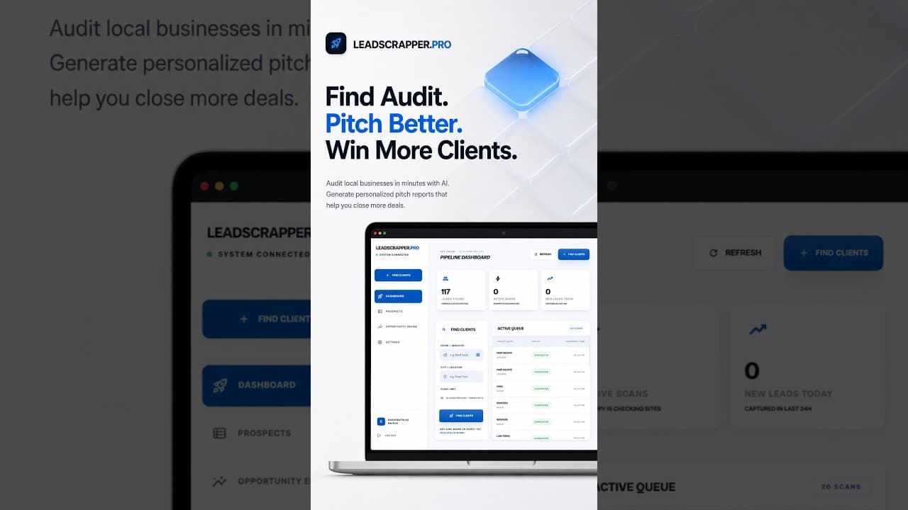 Leadscrapper.pro: Stop Cold-Emailing Businesses That Don't Need You